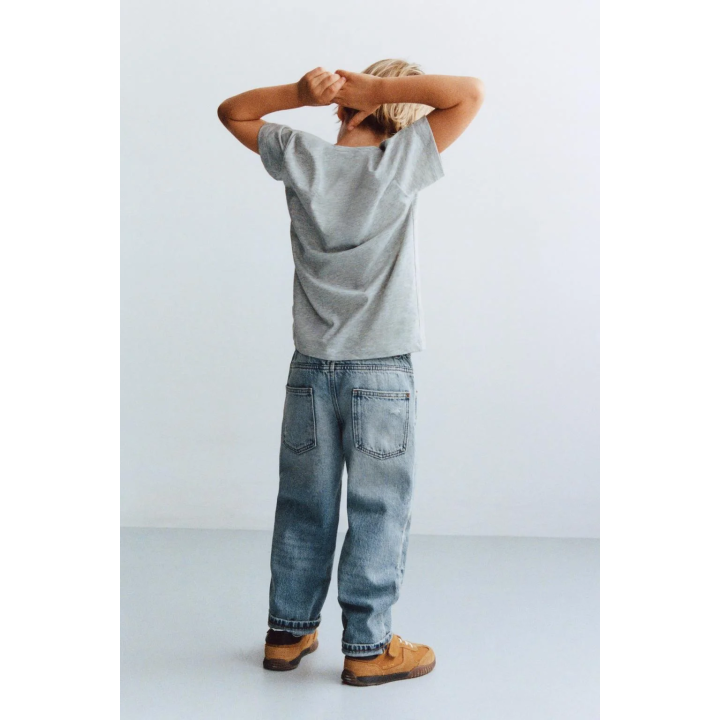 ДЖИНСЫ BAGGY С РАЗРЕЗАМИ