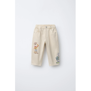 Брюки прямого кроя с вышивкой toy story © disney pixar