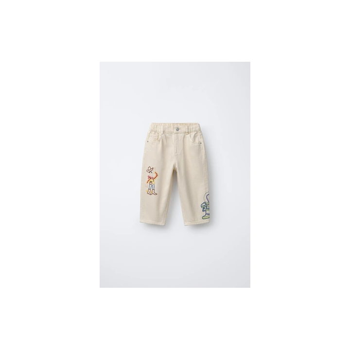 Брюки прямого кроя с вышивкой toy story © disney pixar