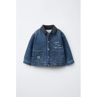 ДЖИНСОВАЯ КУРТКА-РУБАШКА С УТЕПЛИТЕЛЕМ WOODY TOY STORY © DISNEY PIXAR