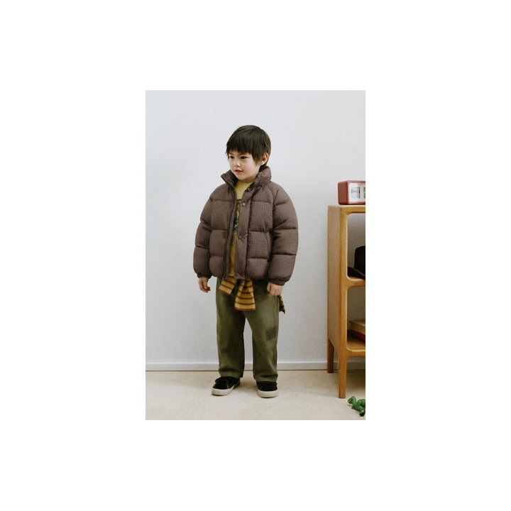 БРЮКИ СВОБОДНОГО КРОЯ ИЗ ТВИЛА С НАШИВКАМИ