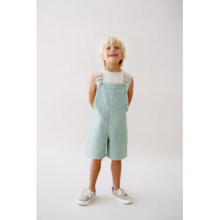 КОРОТКИЙ КОМБИНЕЗОН ИЗ ТВИЛА