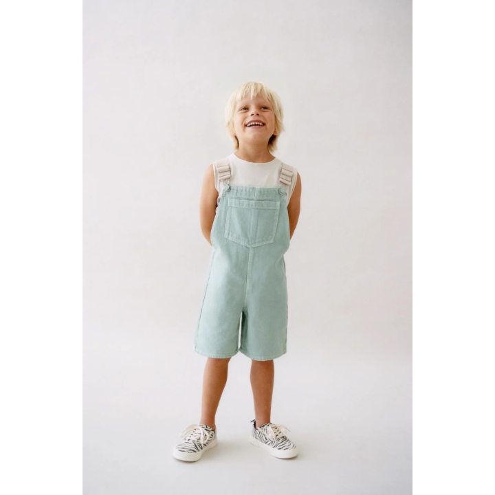 КОРОТКИЙ КОМБИНЕЗОН ИЗ ТВИЛА