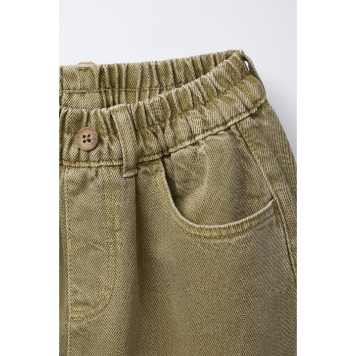 БРЮКИ BAGGY ИЗ ТВИЛА