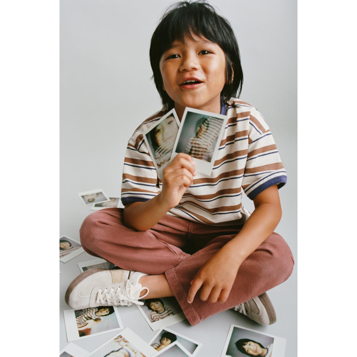 БРЮКИ BAGGY ИЗ ТВИЛА