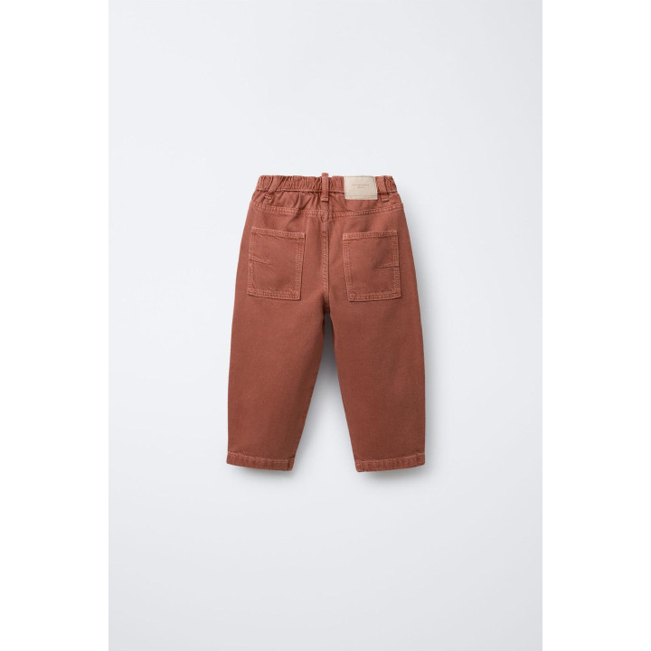 БРЮКИ BAGGY ИЗ ТВИЛА