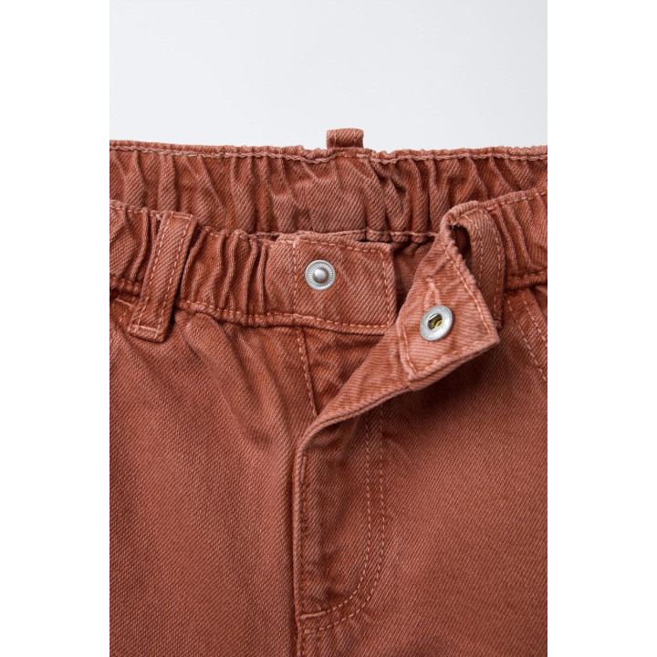 БРЮКИ BAGGY ИЗ ТВИЛА