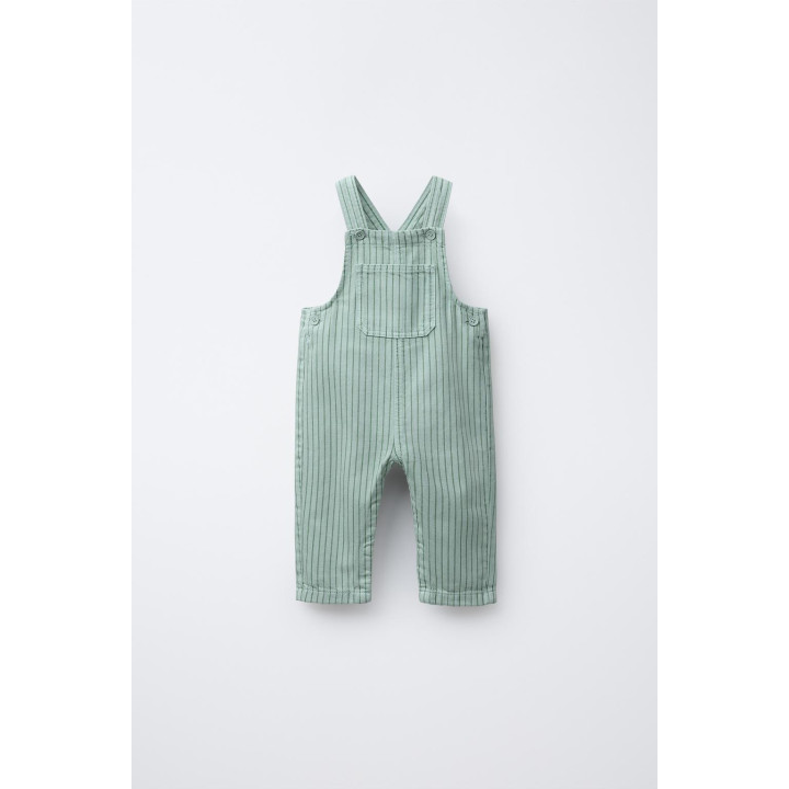 КОМБИНЕЗОН В ПОЛОСКУ ИЗ САРЖИ