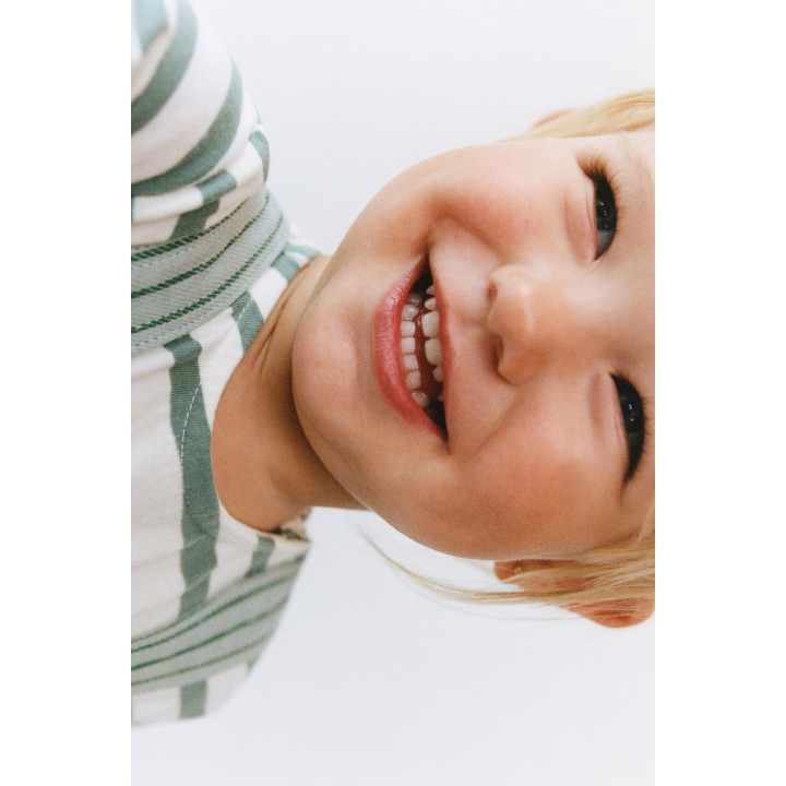 КОМБИНЕЗОН В ПОЛОСКУ ИЗ САРЖИ