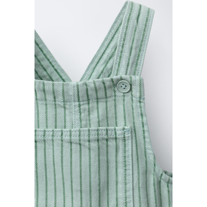 КОМБИНЕЗОН В ПОЛОСКУ ИЗ САРЖИ