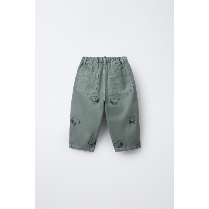 БРЮКИ ИЗ САРЖИ BAGGY SNOOPY PEANUTS™