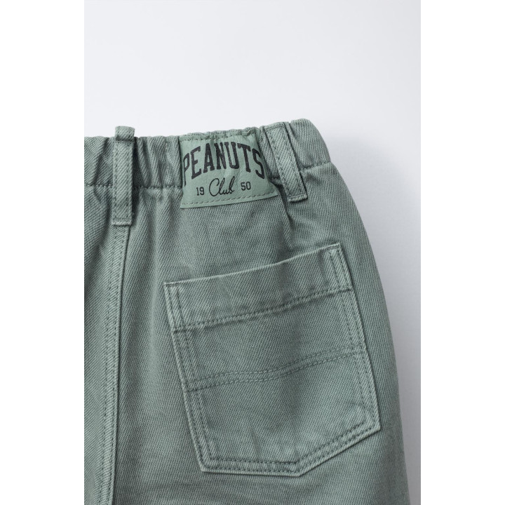 БРЮКИ ИЗ САРЖИ BAGGY SNOOPY PEANUTS™