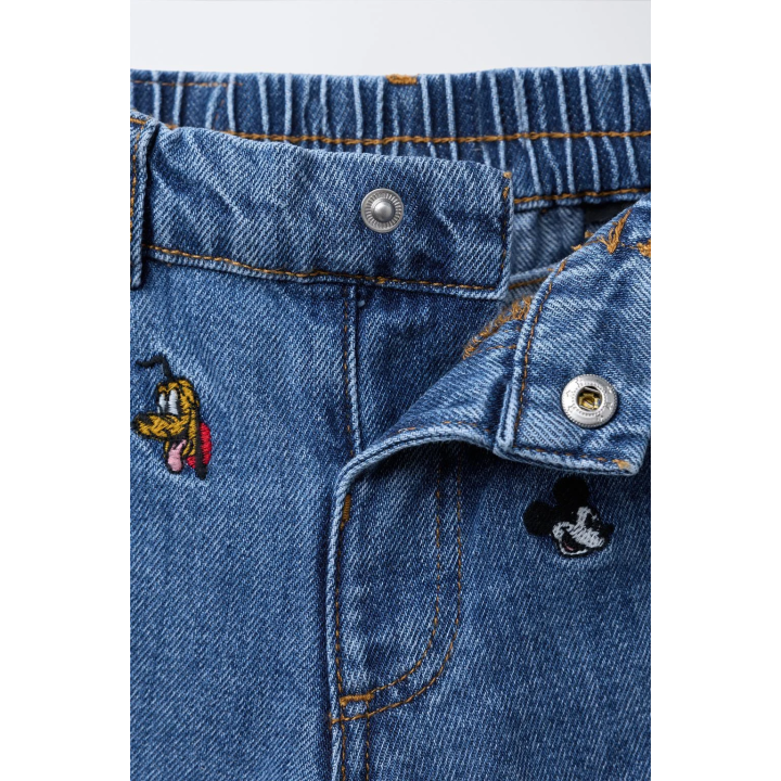 ДЖИНСЫ BAGGY С ВЫШИВКОЙ MICKEY MOUSE AND FRIENDS © DISNEY