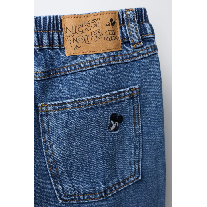 ДЖИНСЫ BAGGY С ВЫШИВКОЙ MICKEY MOUSE AND FRIENDS © DISNEY
