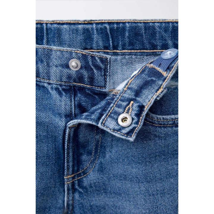 ДЖИНСОВЫЕ ШОРТЫ С РАЗРЕЗАМИ