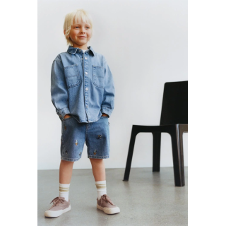 ДЖИНСОВЫЕ ШОРТЫ С ПРИНТОМ «МЫШКА И ДРУЗЬЯ» ©DISNEY