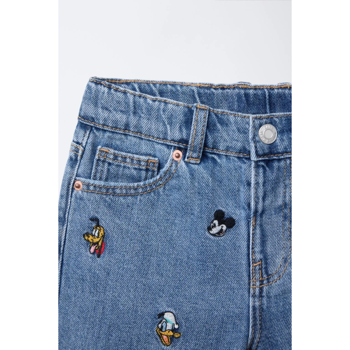 ДЖИНСОВЫЕ ШОРТЫ С ПРИНТОМ «МЫШКА И ДРУЗЬЯ» ©DISNEY