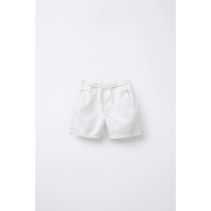 Бермуды из льняной смеси