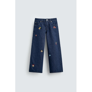 ДЖИНСЫ WIDE FIT С ВЫШИВКОЙ HARRY LAMBERT FOR ZARA X DISNEY