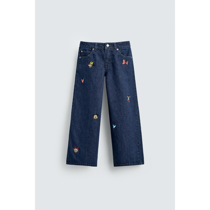 ДЖИНСЫ WIDE FIT С ВЫШИВКОЙ HARRY LAMBERT FOR ZARA X DISNEY
