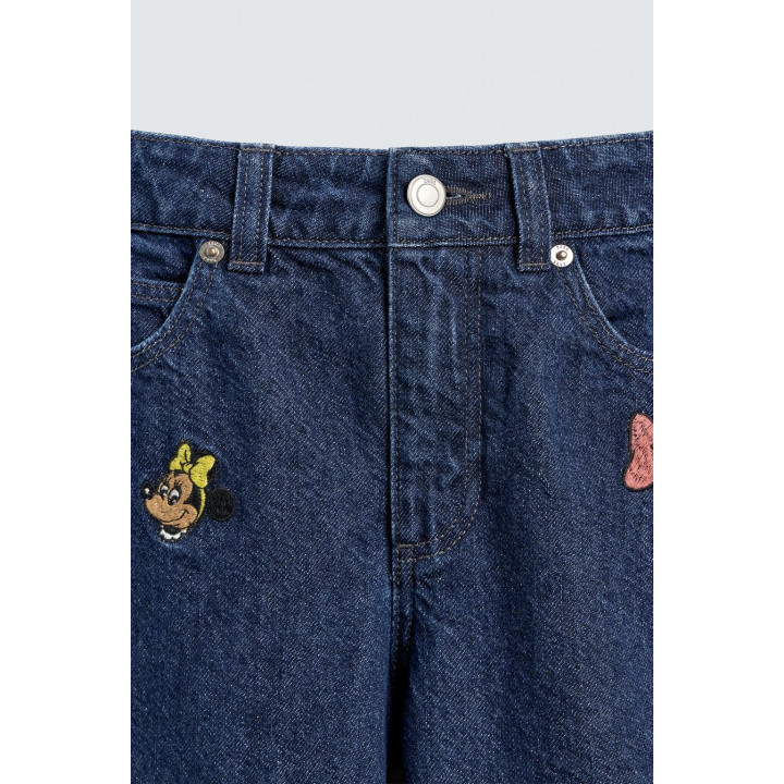 ДЖИНСЫ WIDE FIT С ВЫШИВКОЙ HARRY LAMBERT FOR ZARA X DISNEY