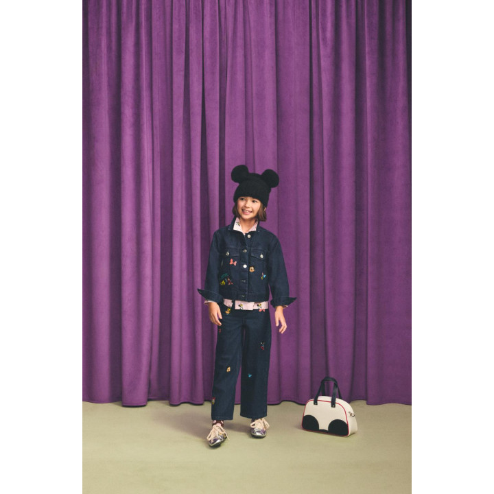 ДЖИНСЫ WIDE FIT С ВЫШИВКОЙ HARRY LAMBERT FOR ZARA X DISNEY