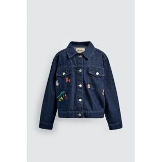 ДЖИНСОВАЯ КУРТКА С ВЫШИВКОЙ HARRY LAMBERT FOR ZARA X DISNEY