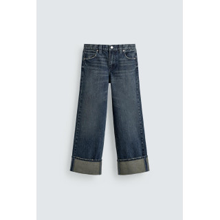 ДЖИНСЫ WIDE FIT С ЛОСКУТНЫМ СИЛУЭТОМ МИККИ HARRY LAMBERT FOR ZARA X DISNEY