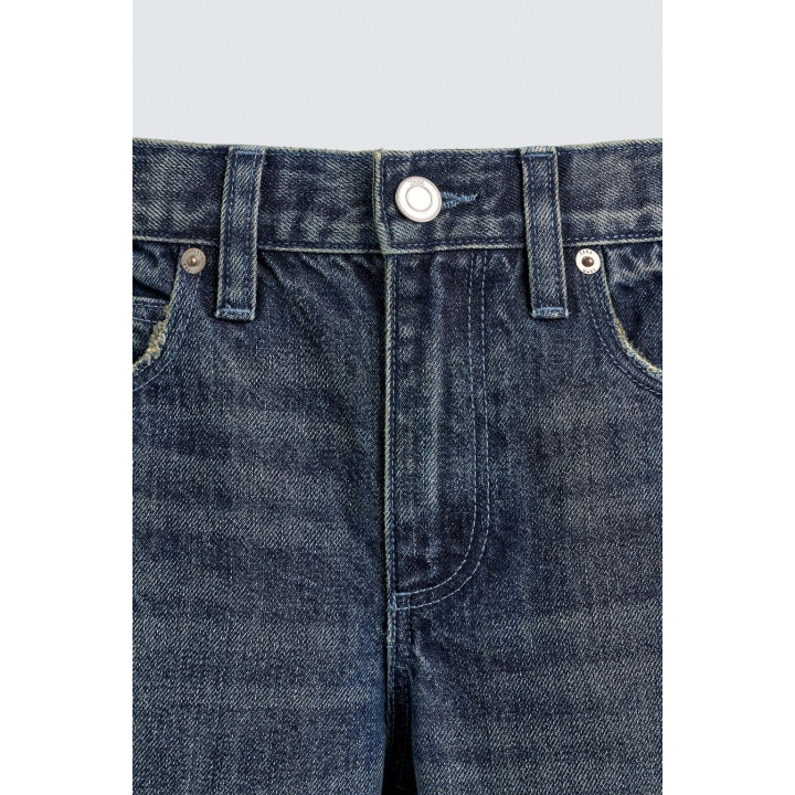 ДЖИНСЫ WIDE FIT С ЛОСКУТНЫМ СИЛУЭТОМ МИККИ HARRY LAMBERT FOR ZARA X DISNEY