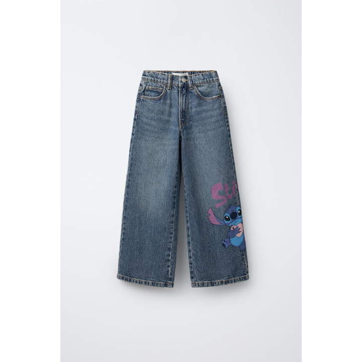 ДЖИНСЫ WIDE LEG LILO & STITCH © DISNEY