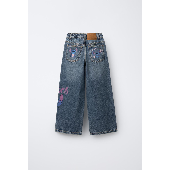 ДЖИНСЫ WIDE LEG LILO & STITCH © DISNEY