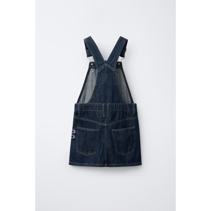 ДЖИНСОВЫЙ САРАФАН С ЛОГОТИПОМ CHAMPION ® X ZARA