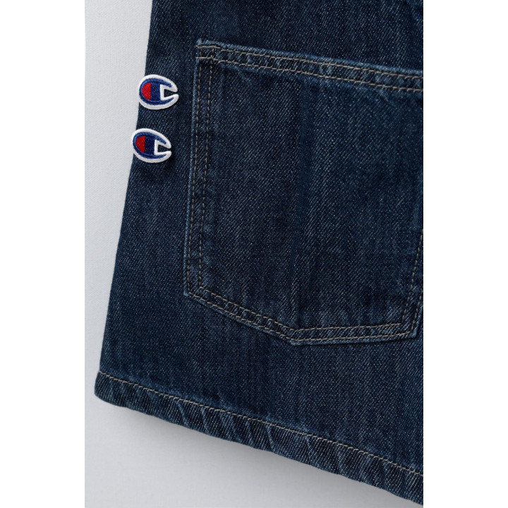 ДЖИНСОВЫЙ САРАФАН С ЛОГОТИПОМ CHAMPION ® X ZARA