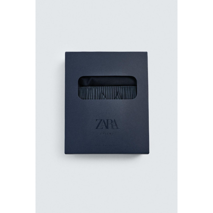 КОМПЛЕКТ ПОЛОСАТОЙ КОМБИНИРОВАННОЙ ПИЖАМЫ