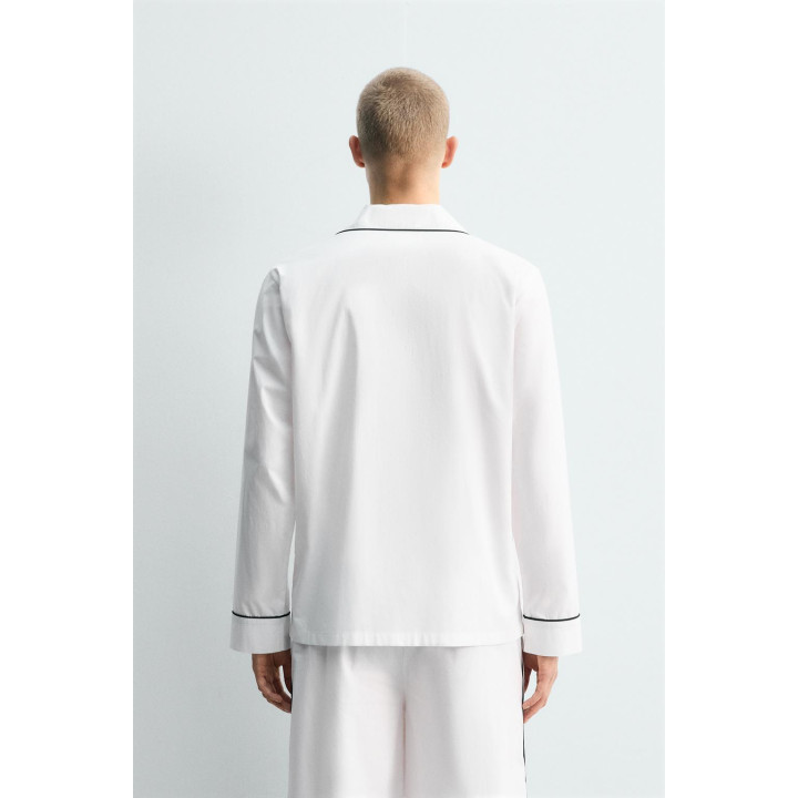 ПИЖАМНЫЙ КОМПЛЕКТ С КОНТРАСТНОЙ ОТДЕЛКОЙ, ОГРАНИЧЕННАЯ СЕРИЯ