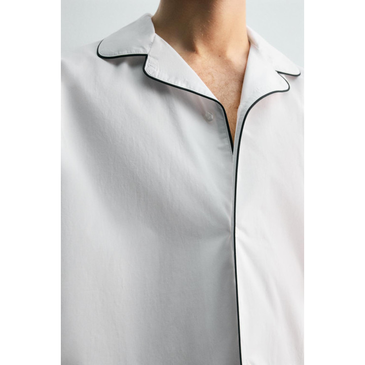 ПИЖАМНЫЙ КОМПЛЕКТ С КОНТРАСТНОЙ ОТДЕЛКОЙ, ОГРАНИЧЕННАЯ СЕРИЯ