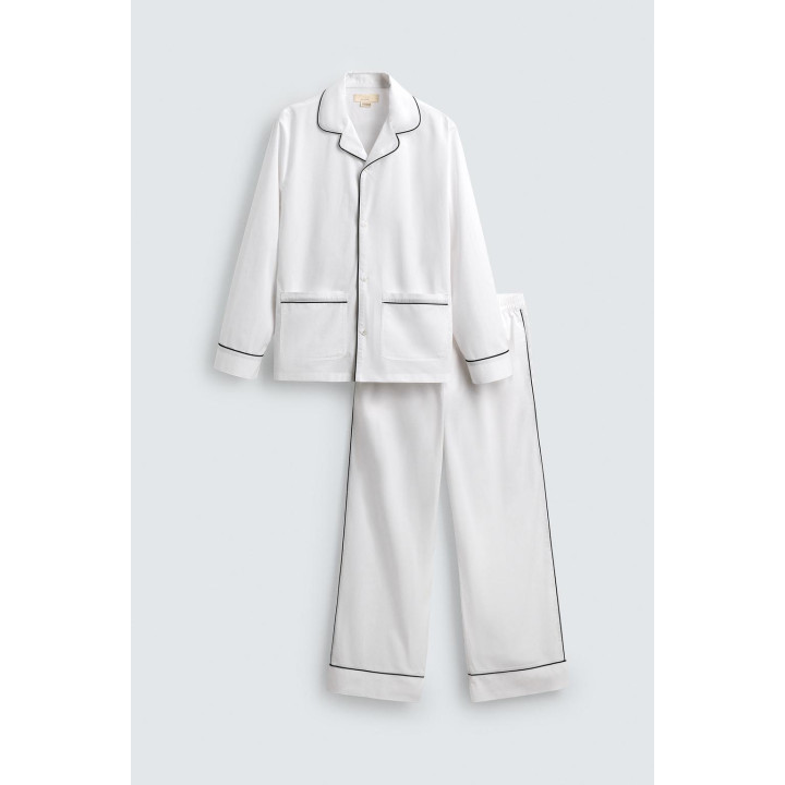 ПИЖАМНЫЙ КОМПЛЕКТ С КОНТРАСТНОЙ ОТДЕЛКОЙ, ОГРАНИЧЕННАЯ СЕРИЯ