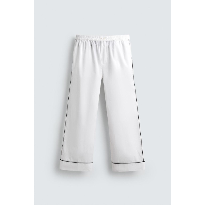 ПИЖАМНЫЙ КОМПЛЕКТ С КОНТРАСТНОЙ ОТДЕЛКОЙ, ОГРАНИЧЕННАЯ СЕРИЯ