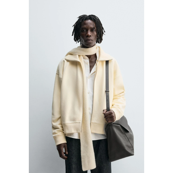 ТОЛСТОВКА НА МОЛНИИ В РУБЧИК