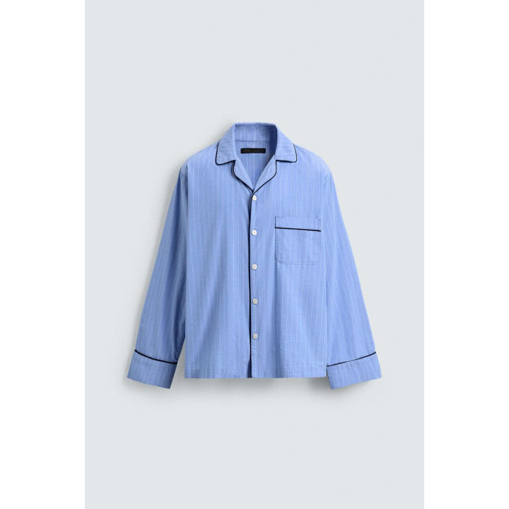 ПИЖАМА С КОНТРАСТНОЙ ОТДЕЛКОЙ