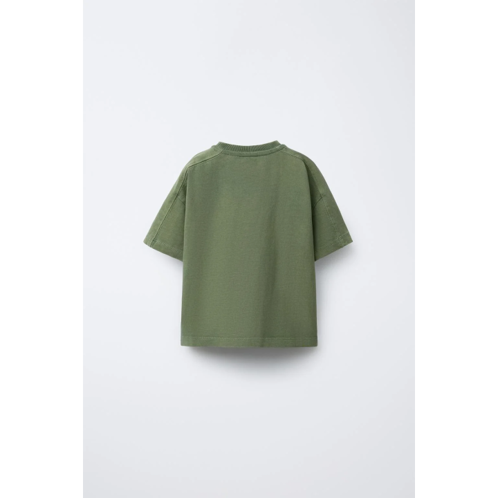 ФУТБОЛКА GARMENT DYE С РАЗРЕЗАМИ