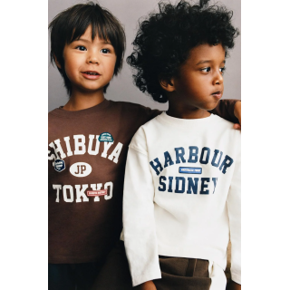 ФУТБОЛКА С ТЕКСТОВЫМ ПРИНТОМ