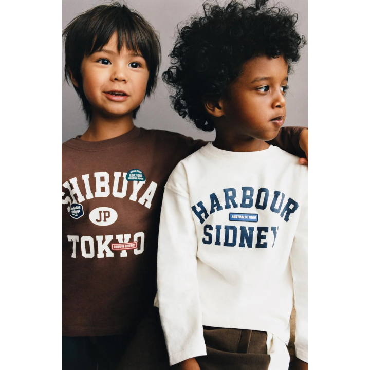 ФУТБОЛКА С ТЕКСТОВЫМ ПРИНТОМ