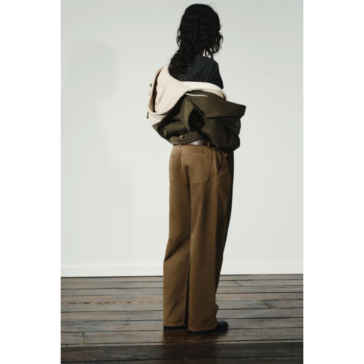 БРЮКИ ЧИНОС С НИЗКОЙ ПОСАДКОЙ