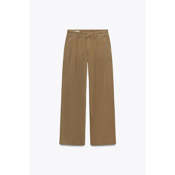 БРЮКИ ЧИНОС С НИЗКОЙ ПОСАДКОЙ