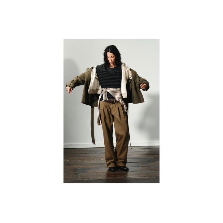 БРЮКИ ЧИНОС С НИЗКОЙ ПОСАДКОЙ