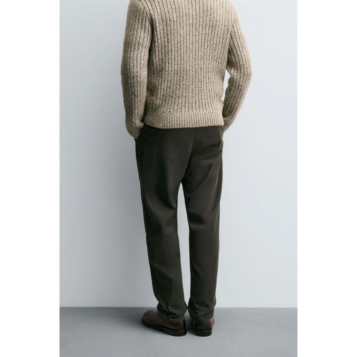 БРЮКИ REGULAR FIT СО СКЛАДКАМИ