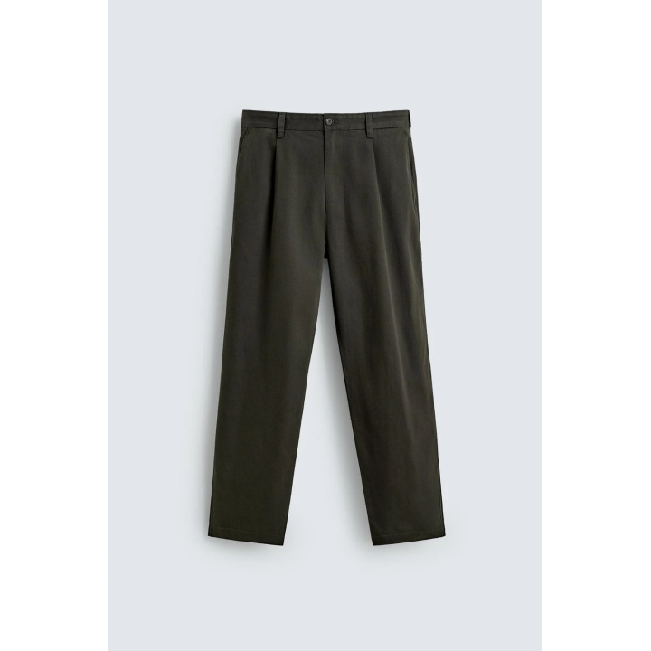 БРЮКИ REGULAR FIT СО СКЛАДКАМИ