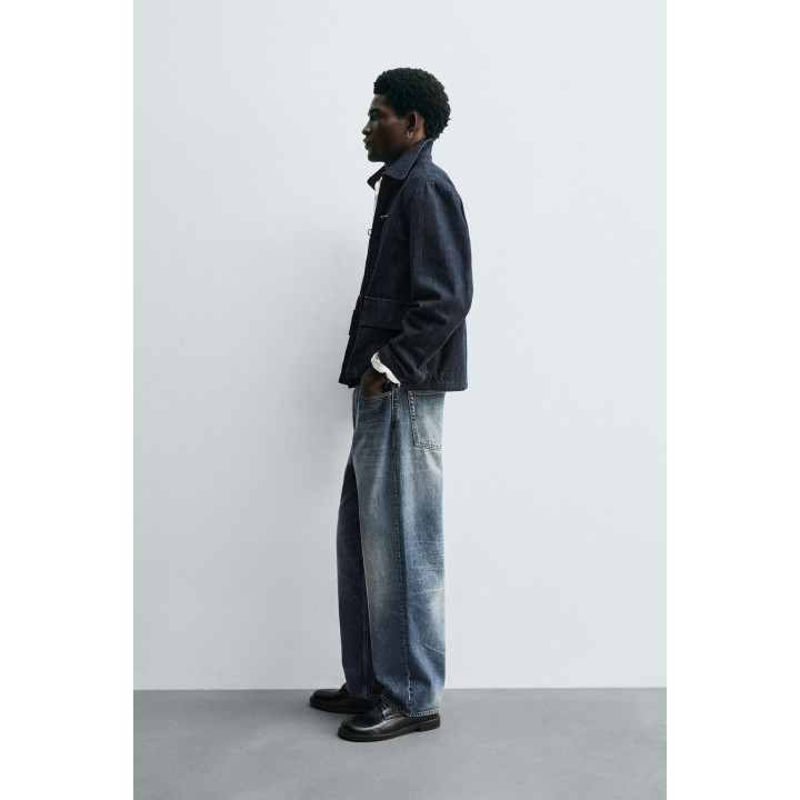 ДЖИНСОВАЯ КУРТКА С АЛАМАРАМИ