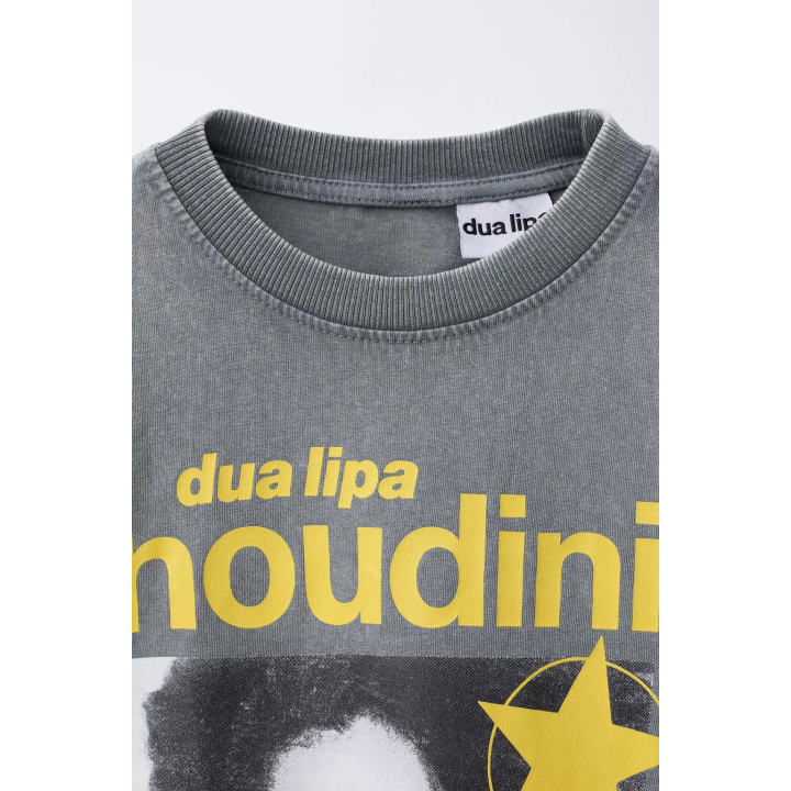 ФУТБОЛКА С ПРИНТОМ DUA LIPA ©